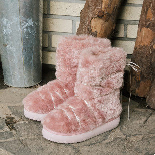 CURLY FUR BOOTS捲毛中筒靴 MIDDLE 5色